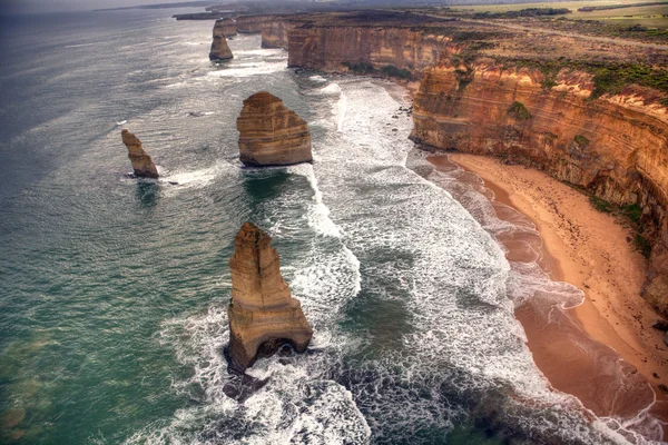 Famosos y hermosos 12 apóstoles en Australia —  Fotos de Stock