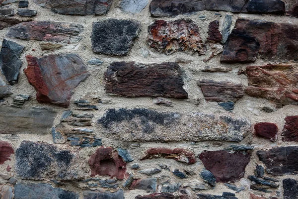 Стара кам'яна текстура стіни — стокове фото