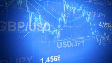 Forex trading iş kavramı