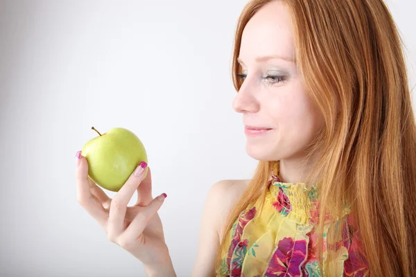 Healthy Eating Woman — Stock Photo, Image