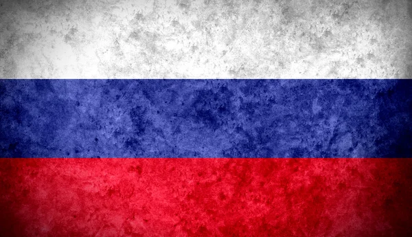 Russische Flagge — Stockfoto