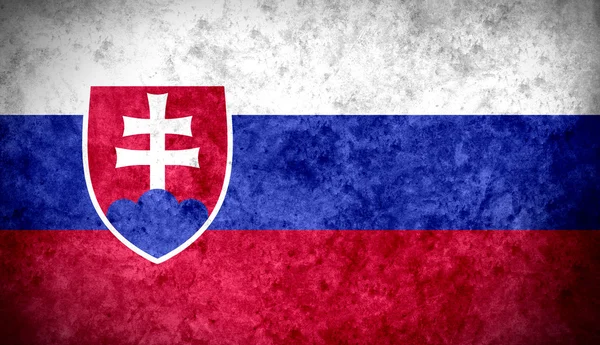 Slovakian Flag — Stock Photo, Image