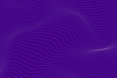 Soyut dalga çizgileri olan teknik arkaplan.