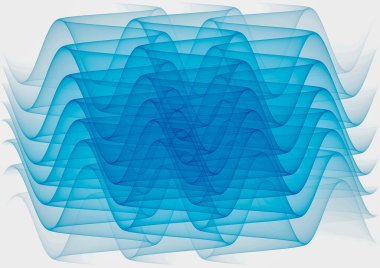 Soyut modern dinamik stil dekoratif desen dalga afişi arkaplanı.