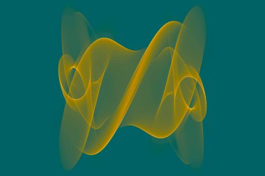 Soyut modern dinamik stil dekoratif desen dalga afişi arkaplanı.