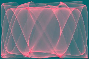 Soyut modern dinamik stil dekoratif desen dalga afişi arkaplanı.