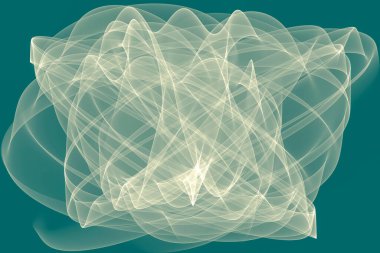 Soyut modern dinamik stil dekoratif desen dalga afişi arkaplanı.