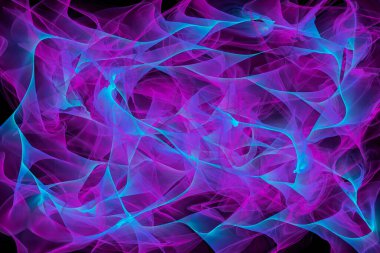 Soyut renkli dalga arkaplanı. Soyut modern dinamik stil dekoratif model dalga arkaplanı.