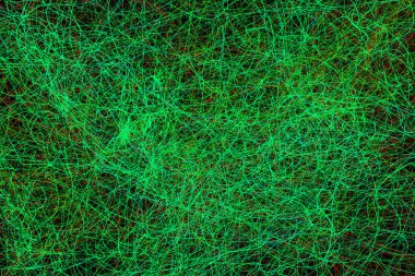 Soyut modern dinamik stil dekoratif desen dalga afişi arkaplanı.