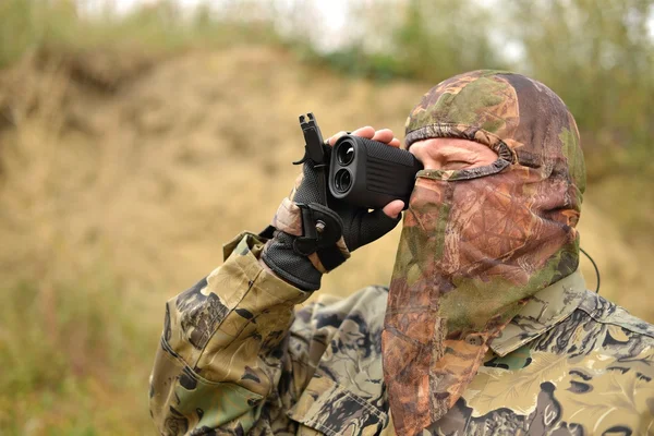 Modern Bow Hunter — Stock Photo, Image