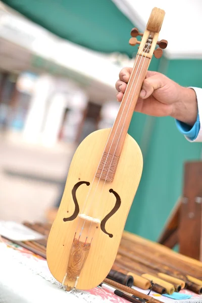 Produção de violino — Fotografia de Stock