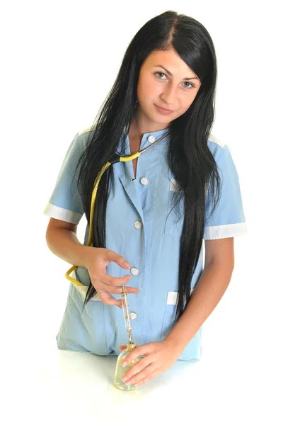 女性医師の肖像画 — ストック写真
