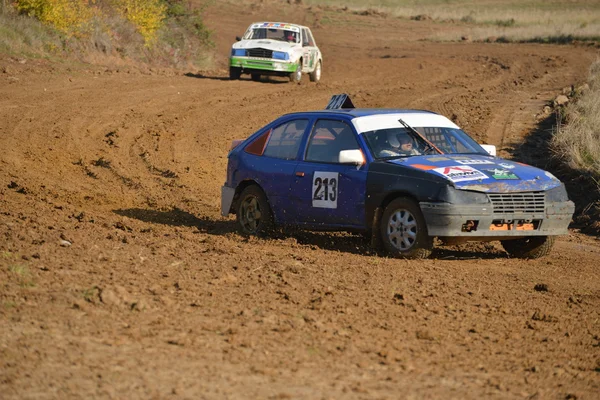 Corrida de Autocross — Fotografia de Stock