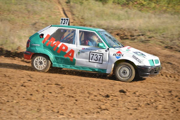 Gara di autocross — Foto Stock