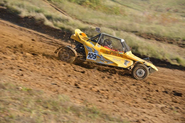 Gara di autocross — Foto Stock