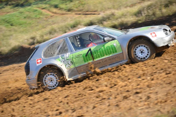 Corrida de Autocross — Fotografia de Stock