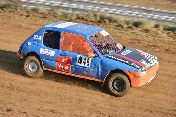 Corrida de Autocross — Fotografia de Stock