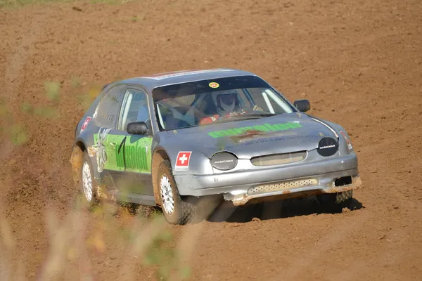 Rallye-Rennen — Stockfoto