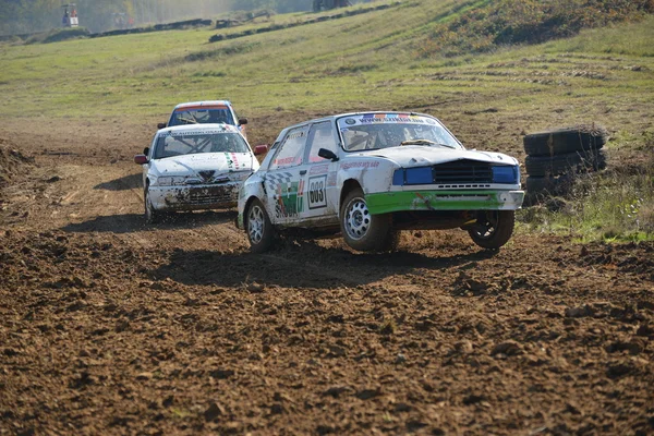 Rallye-Rennen — Stockfoto