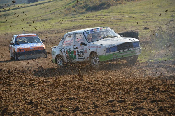 Carrera de rally — Foto de Stock