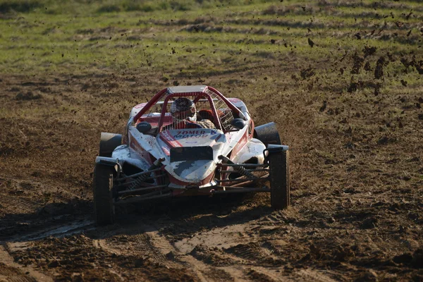 Rallye-Rennen — Stockfoto