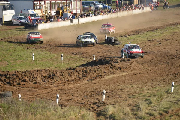 Ralli autocross filakovske klacany — Stok fotoğraf