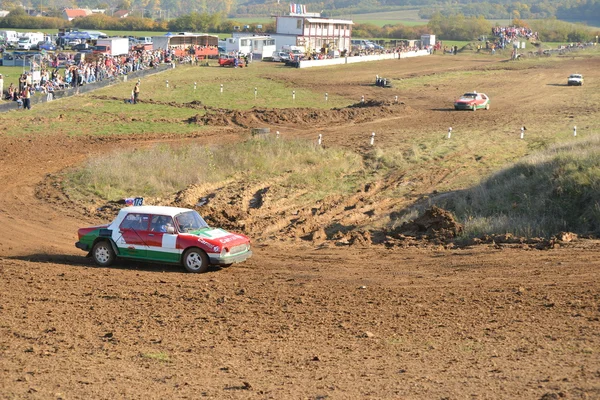 랠리 Autocross Filakovske Klacany — 스톡 사진