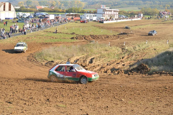 Rallye autocross filakovske klacany — Stockfoto