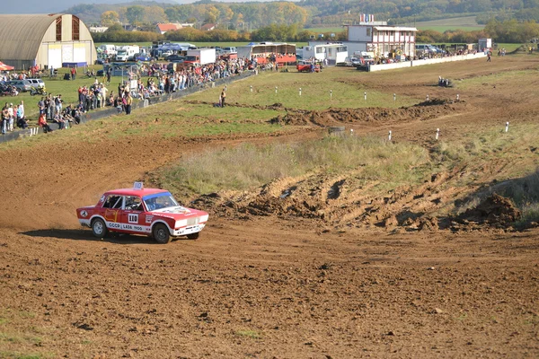 Rali autocross filakovske klacany — Fotografia de Stock