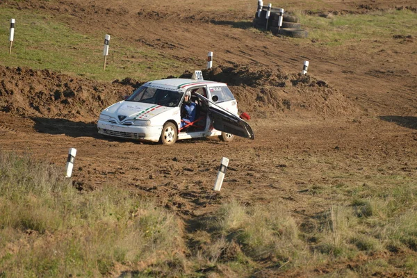 Autocross Filakovske Klacany rally — Stock Fotó