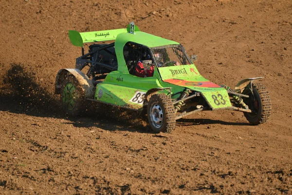 Rallye autocross filakovske klacany — Stockfoto