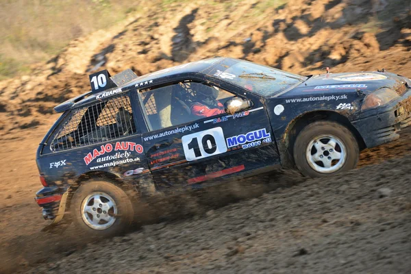 Rally Autocross Filakovske Klacany — Stock Photo, Image