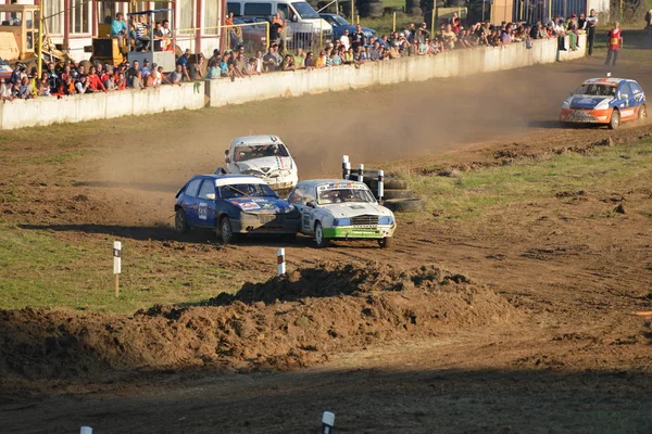 Rallye autocross filakovske klacany — Stockfoto