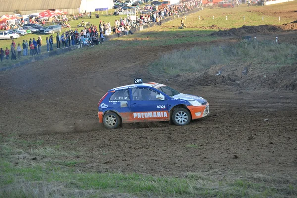 Raduno autocross filakovske klacany — Foto Stock