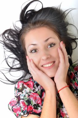 güzel Avrupa genç kadın