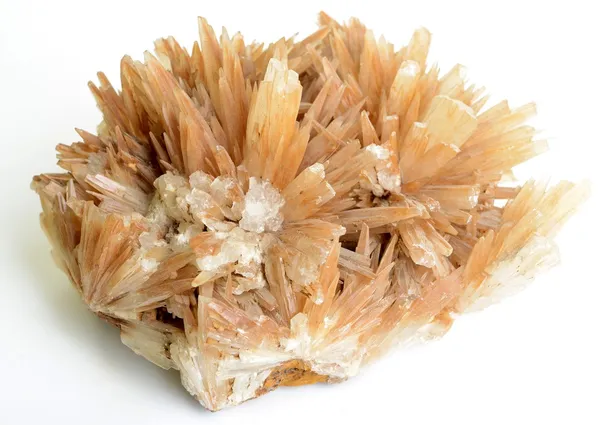 Cluster of twinned aragonite — Stock Photo, Image