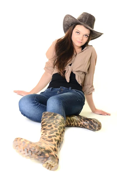 Cowgirl sexy — Foto Stock