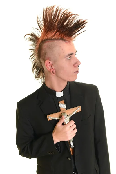 Punková kněz — Stock fotografie