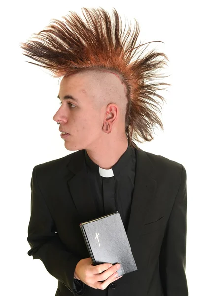 Punk priester — Stockfoto