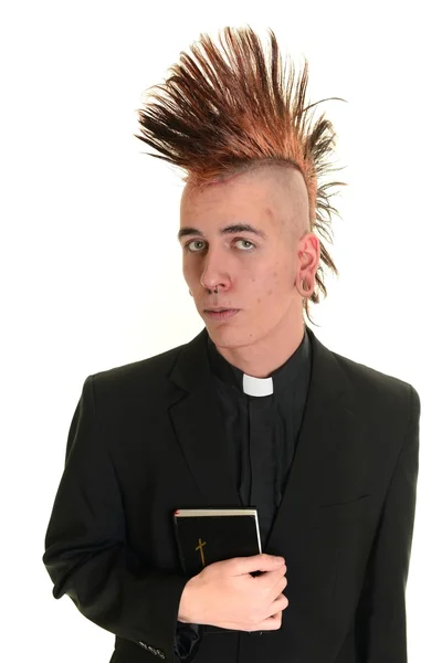 Punk Priest — Stock Photo, Image