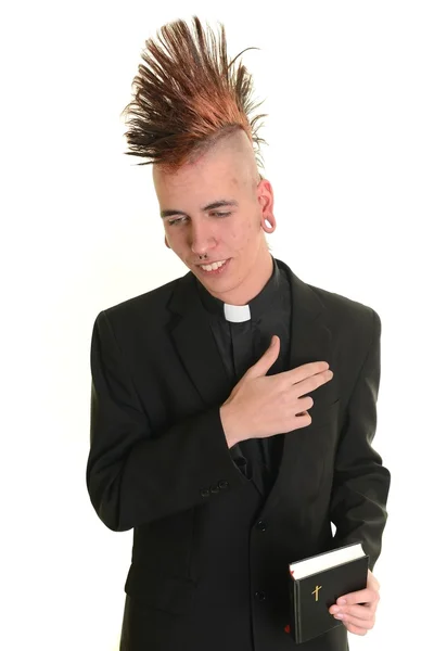 Sacerdote Punk — Fotografia de Stock