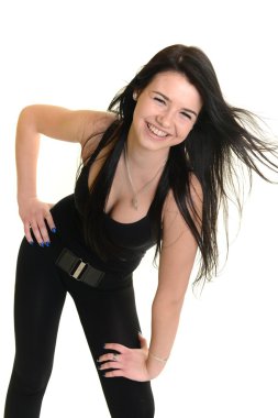 güzel Avrupa genç kadın