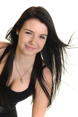 güzel Avrupa genç kadın