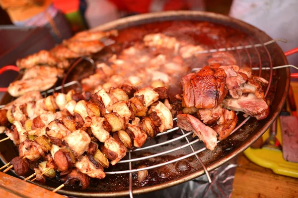 Barbecue prepared — Stock Photo, Image