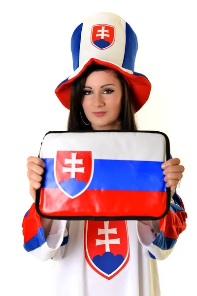 Slovakça fan — Stok fotoğraf