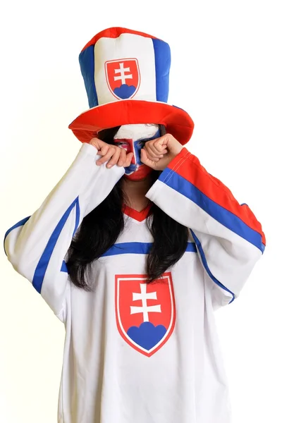 Slovakça fan — Stok fotoğraf