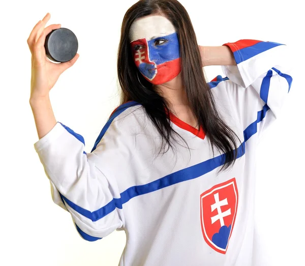 Slovakian Fan — Stock Photo, Image