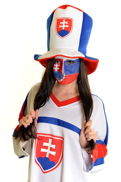 Slovakça fan — Stok fotoğraf