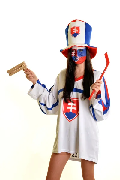 Slovakça fan — Stok fotoğraf