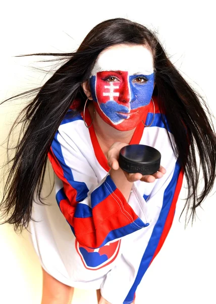 Slovakian Fan — Stock Photo, Image